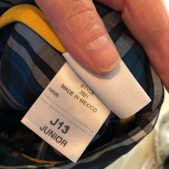 Dennis Plaid Skirt - Skort Clueless Preppy School Girl - Picture 8 of 9